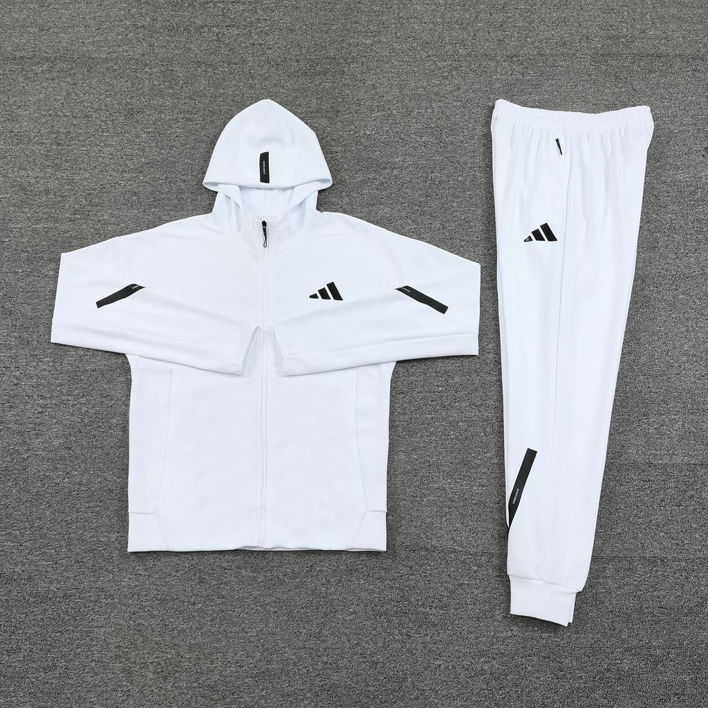 Conjunto Adidas Tech Fleece - Branco