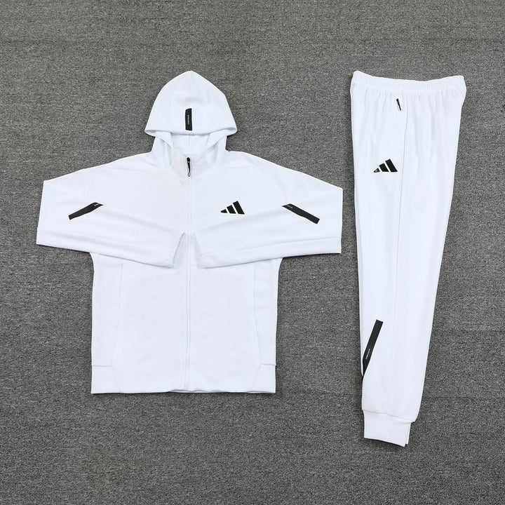 Conjunto Adidas Tech Fleece - Branco