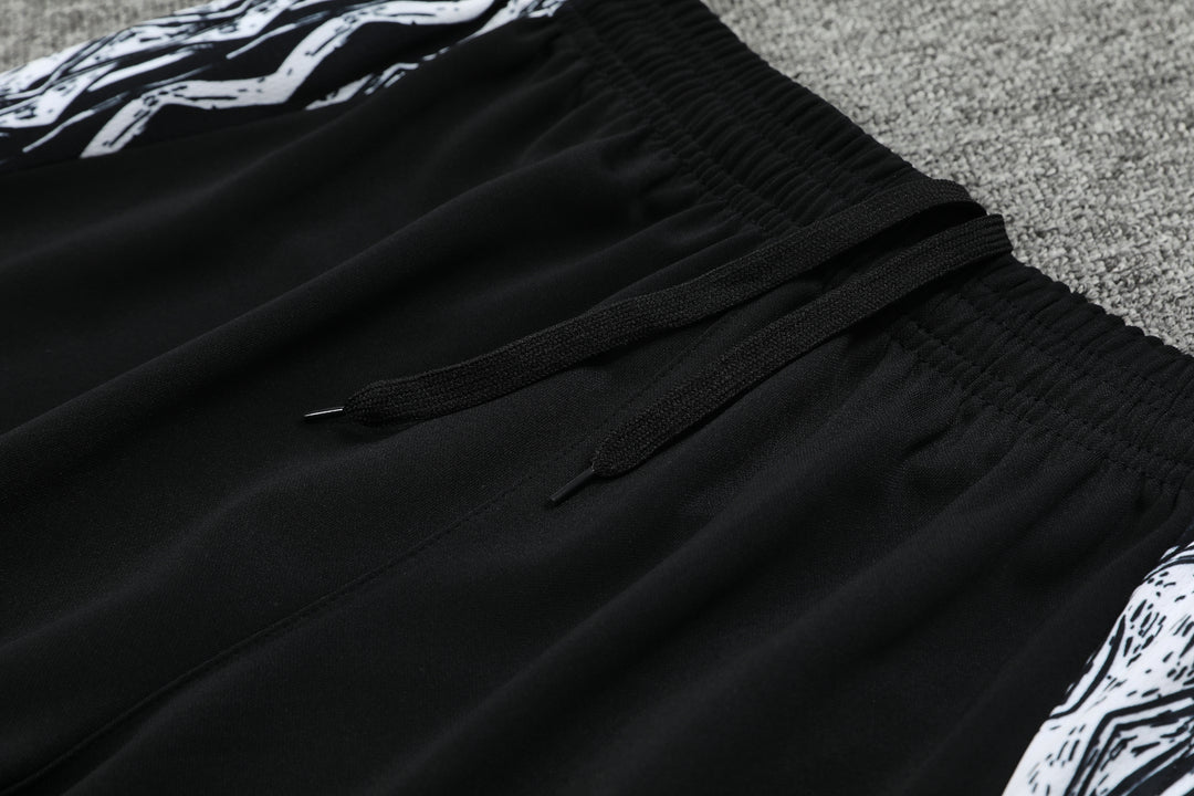 Conjunto Arsenal 2024/25 Preto - Capuz