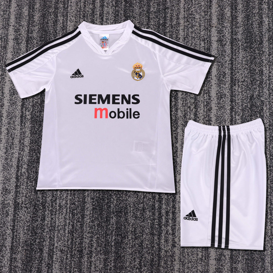 Camisa Retrô Real Madrid 2004/05 Home Infantil – Belt Sports
