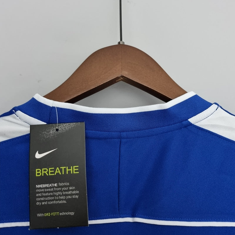 Camisa Retrô Brasil 1998 - Azul