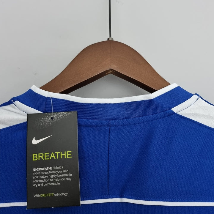Camisa Retrô Brasil 1998 - Azul