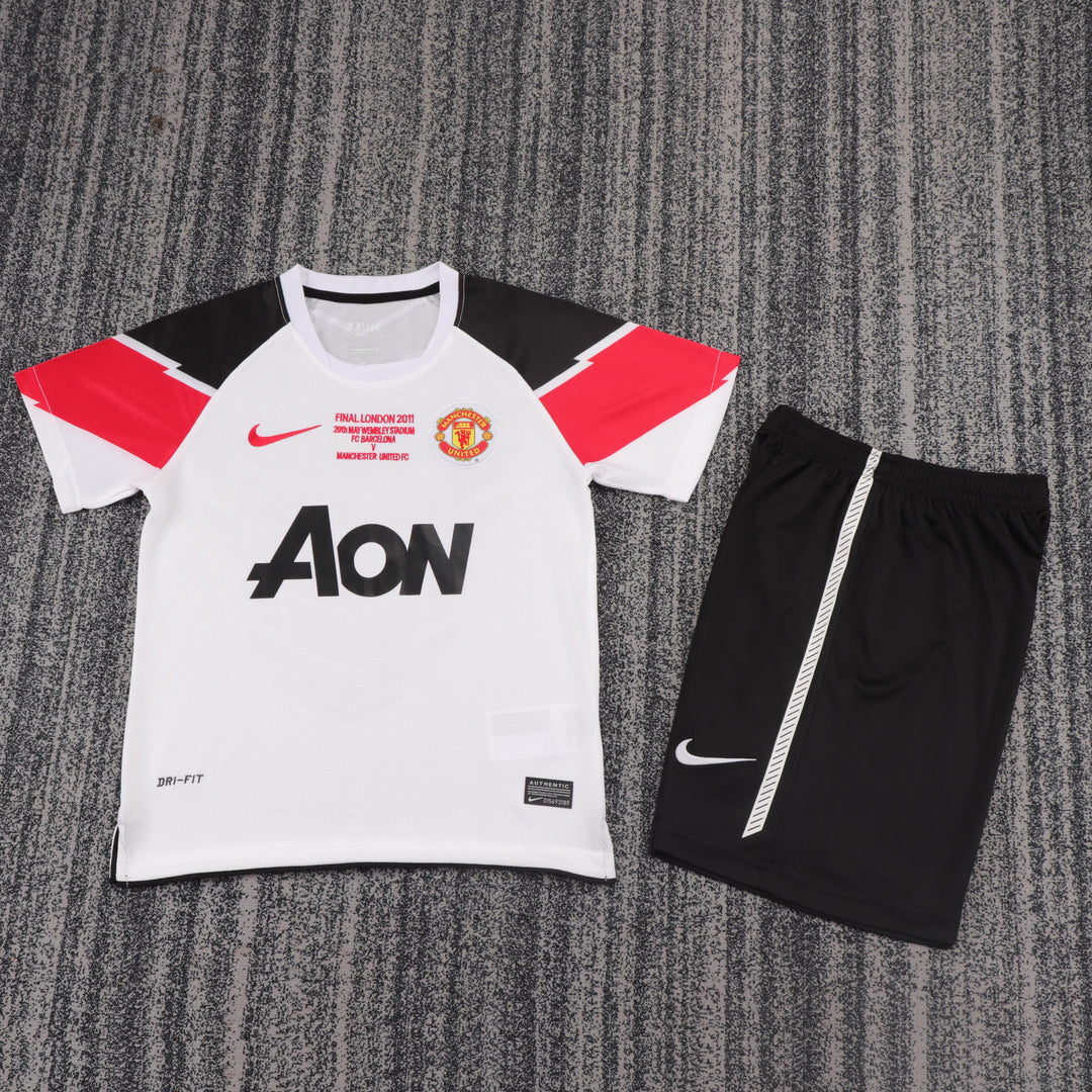 Camisa Retrô Manchester United 2011/12 Third Infantil – Belt Sports