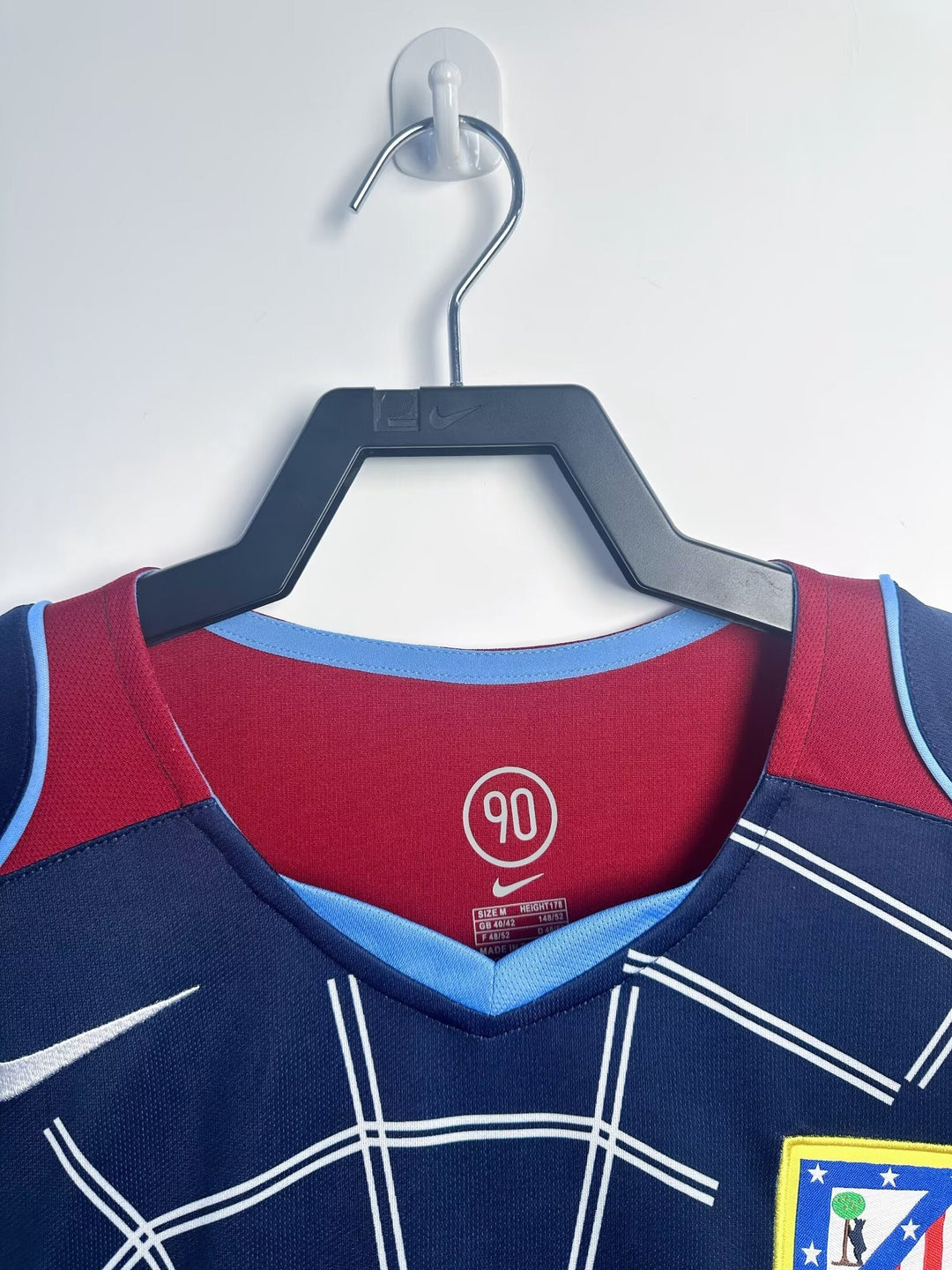 Camisa Retrô Atletico Madrid 2004/05 Away Manga Longa – Belt Sports