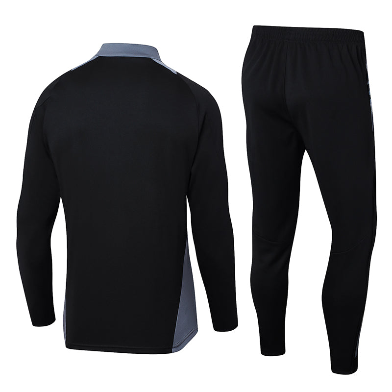 Conjunto Treino Adidas - Preto/Cinza