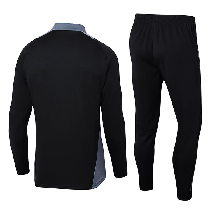 Conjunto Treino Adidas - Preto/Cinza