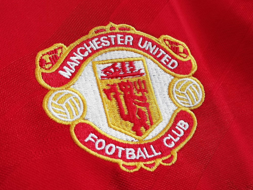 Camisa Retrô Manchester Unitd 1986/88 Home Manga Longa – Belt Sports