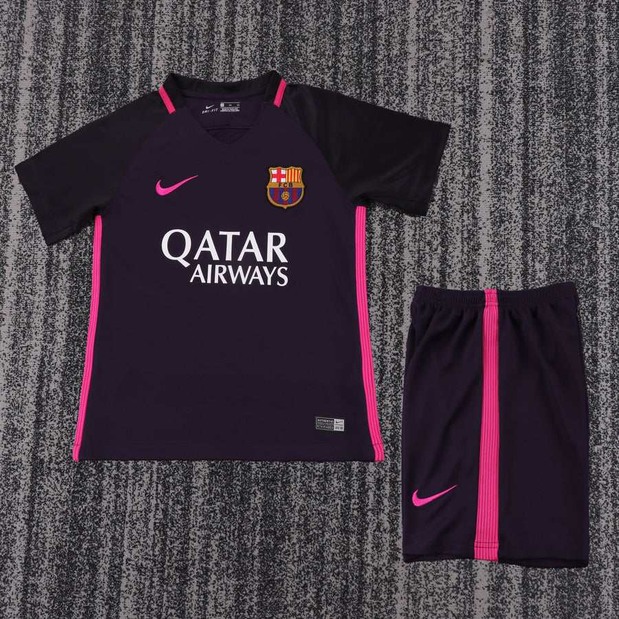 Camisa Retrô Barcelona 2016/17 Away Infantil – Belt Sports