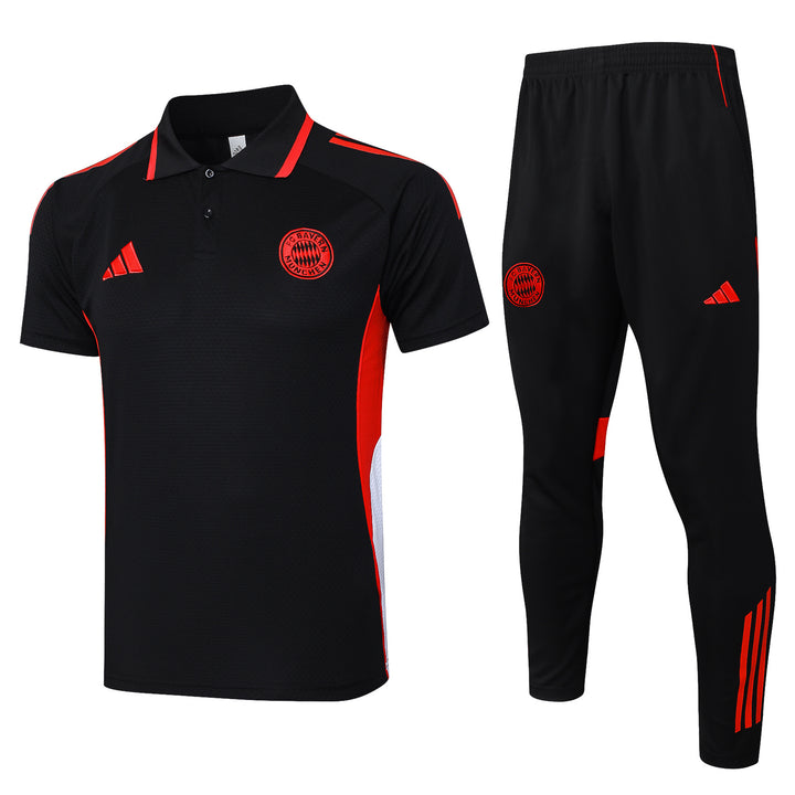 Kit Polo Bayern de Munique 25/26 - Preto