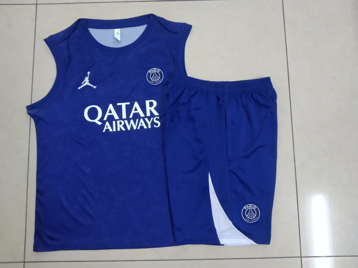 Kit Regata PSG 24/25 - Azul Marinho/Branco