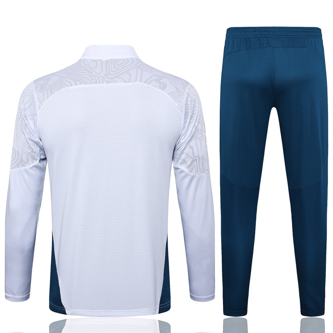 Conjunto Treino Olympique de Marseille 24/25 - Branco/Verde Água