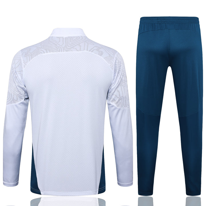 Conjunto Treino Olympique de Marseille 24/25 - Branco/Verde Água