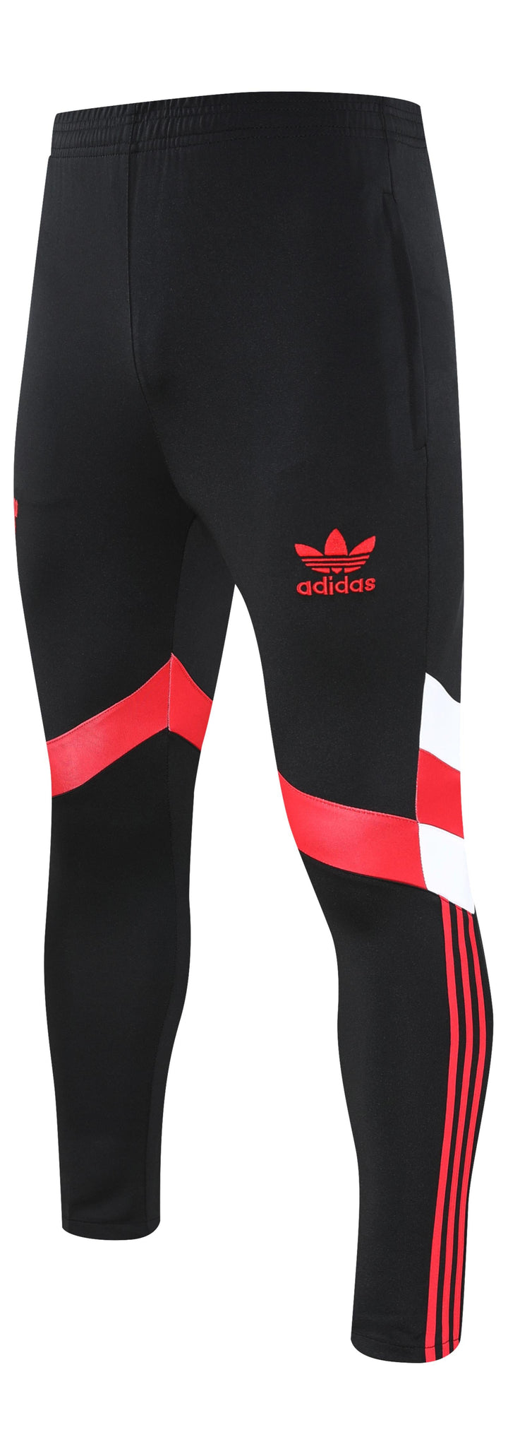 Calça Manchester United 2025/26 - Preto/Vermelho