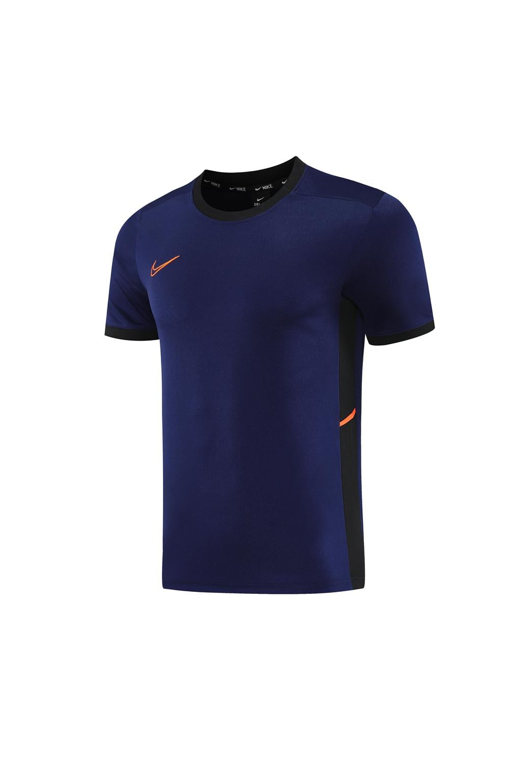 Camisa Treino Nike - Azul Escuro/Laranja