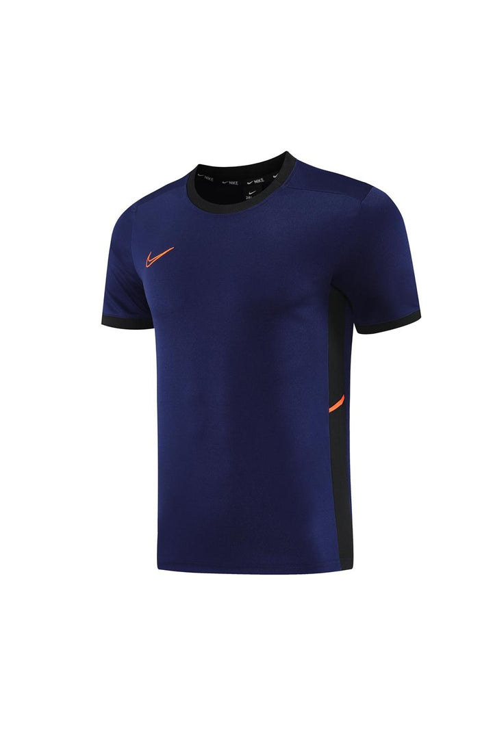 Camisa Treino Nike - Azul Escuro/Laranja