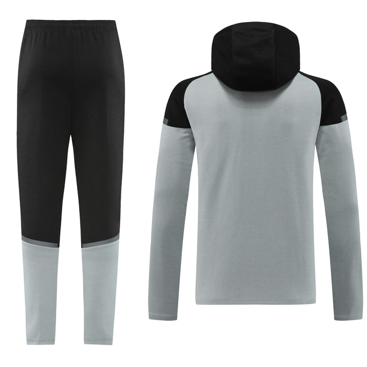 Conjunto Puma Tech Fleece - Cinza/Preto