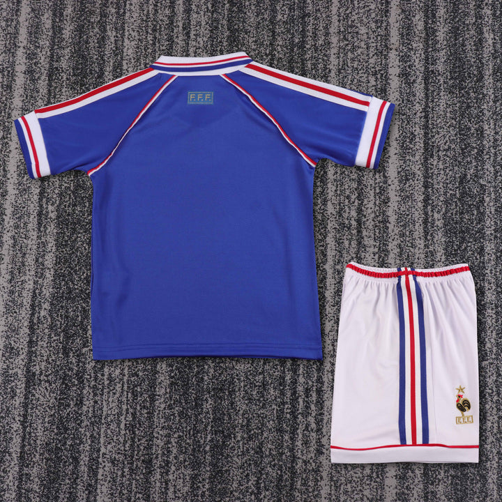 Camisa Retrô França 1998 Home Infantil – Belt Sports