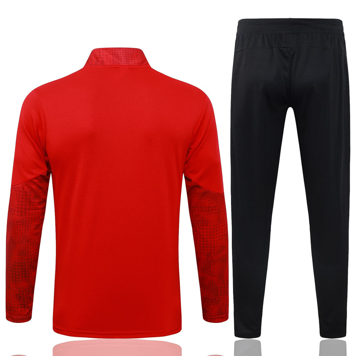 Conjunto Treino AC Milan 25/26 - Vermelho/Preto
