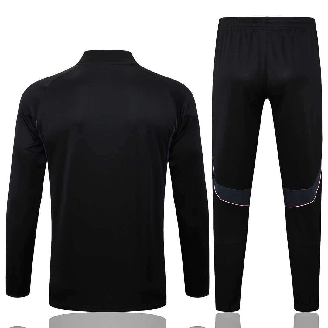 Conjunto Treino Juventus 25/26 - Preto/Amarelo
