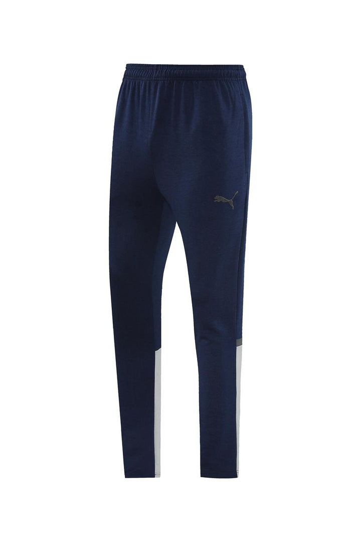 Calça Puma Tech Fleece - Azul Escuro/Cinza