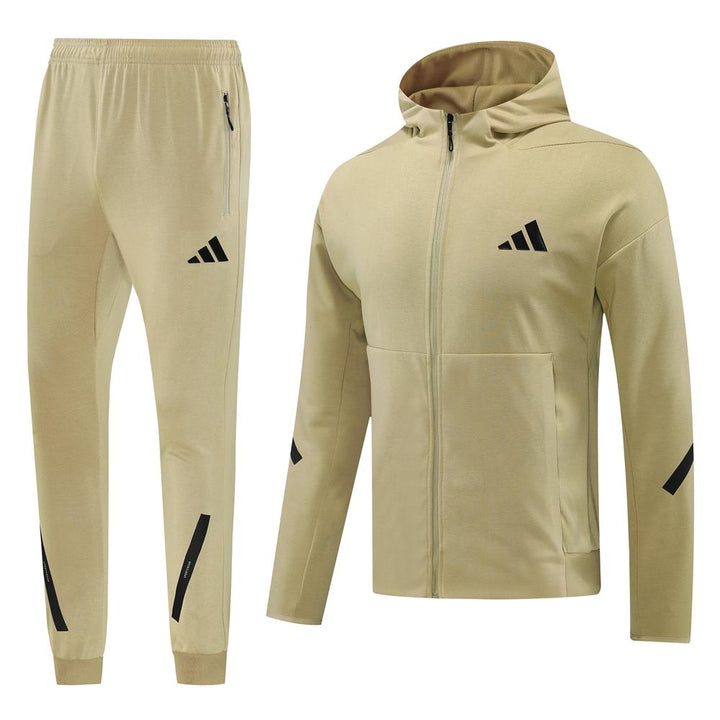 Conjunto Adidas Tech Fleece - Bege