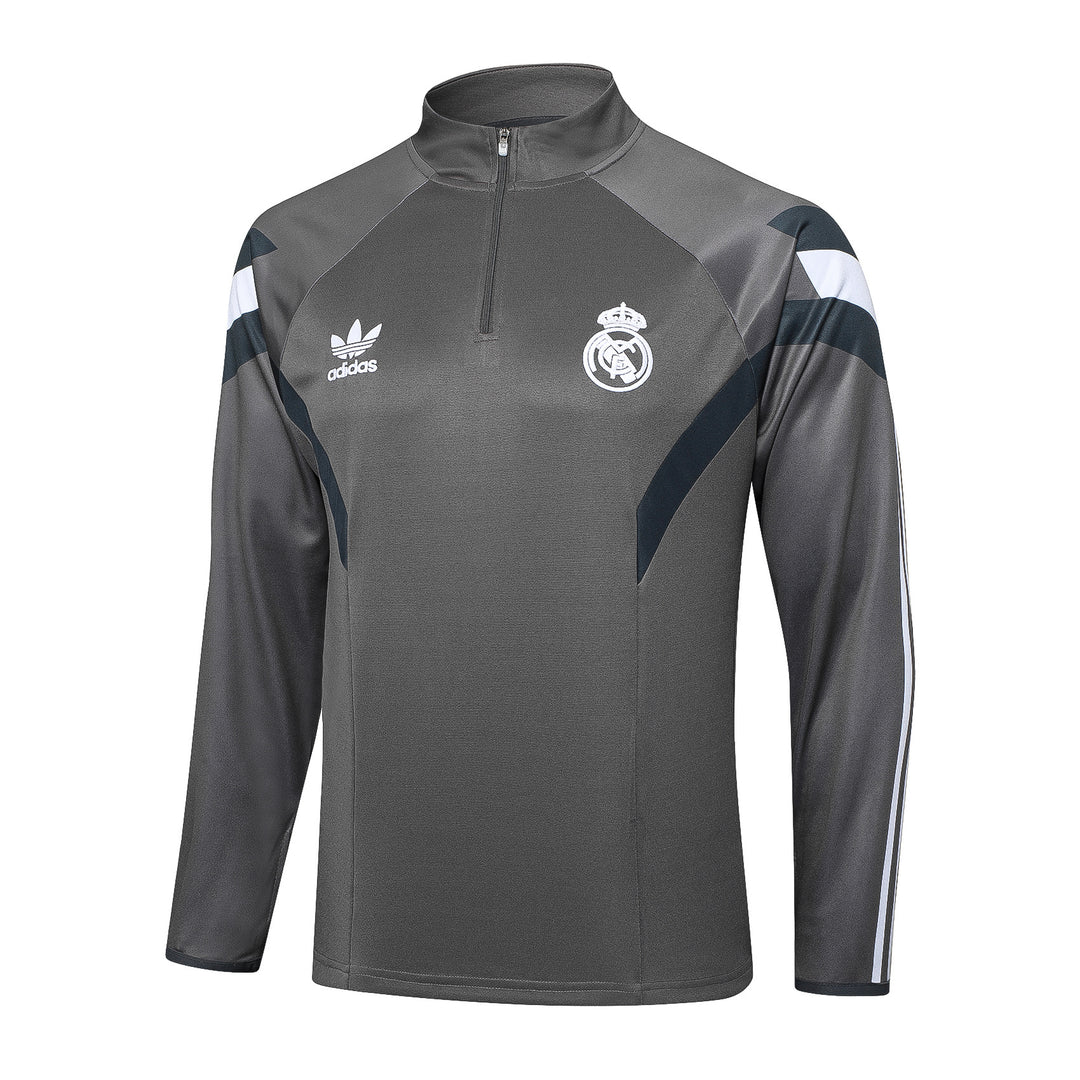 Blusão Real Madrid 2025/26 - Cinza