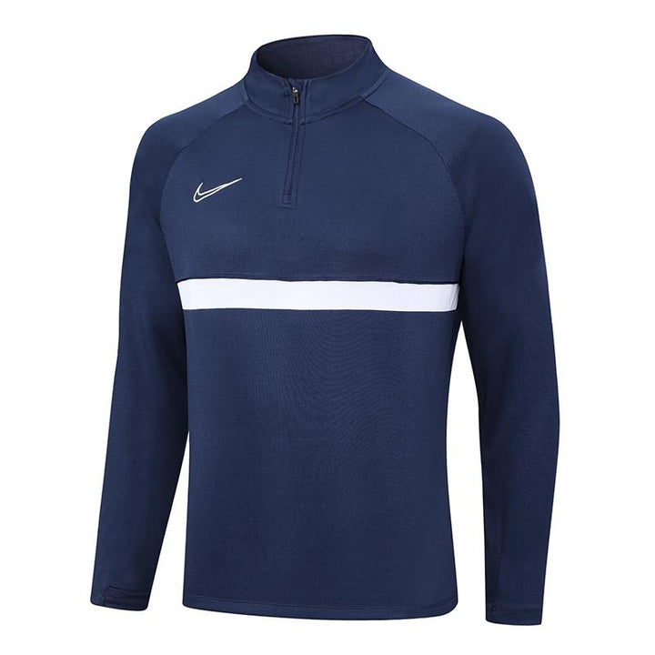 Blusão Treino Nike - Azul Marinho/Branco II