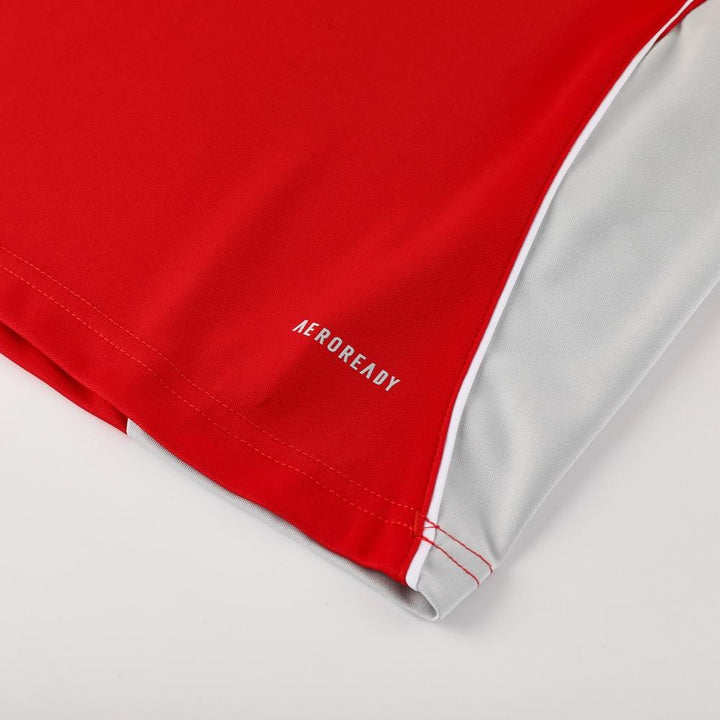 Kit Adidas - Vermelho/Cinza