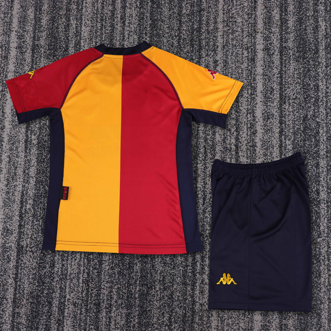 Camisa Retrô Roma 2001 Home Infantil – Belt Sports