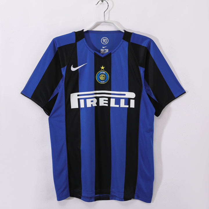 Camisa Retrô Inter Milan 2004/05 Home – Belt Sports