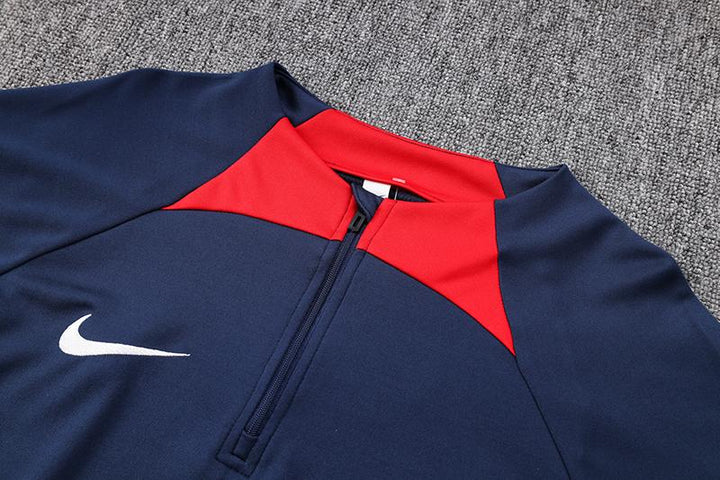 Blusão Treino Nike - Azul Marinho/Vermelho II