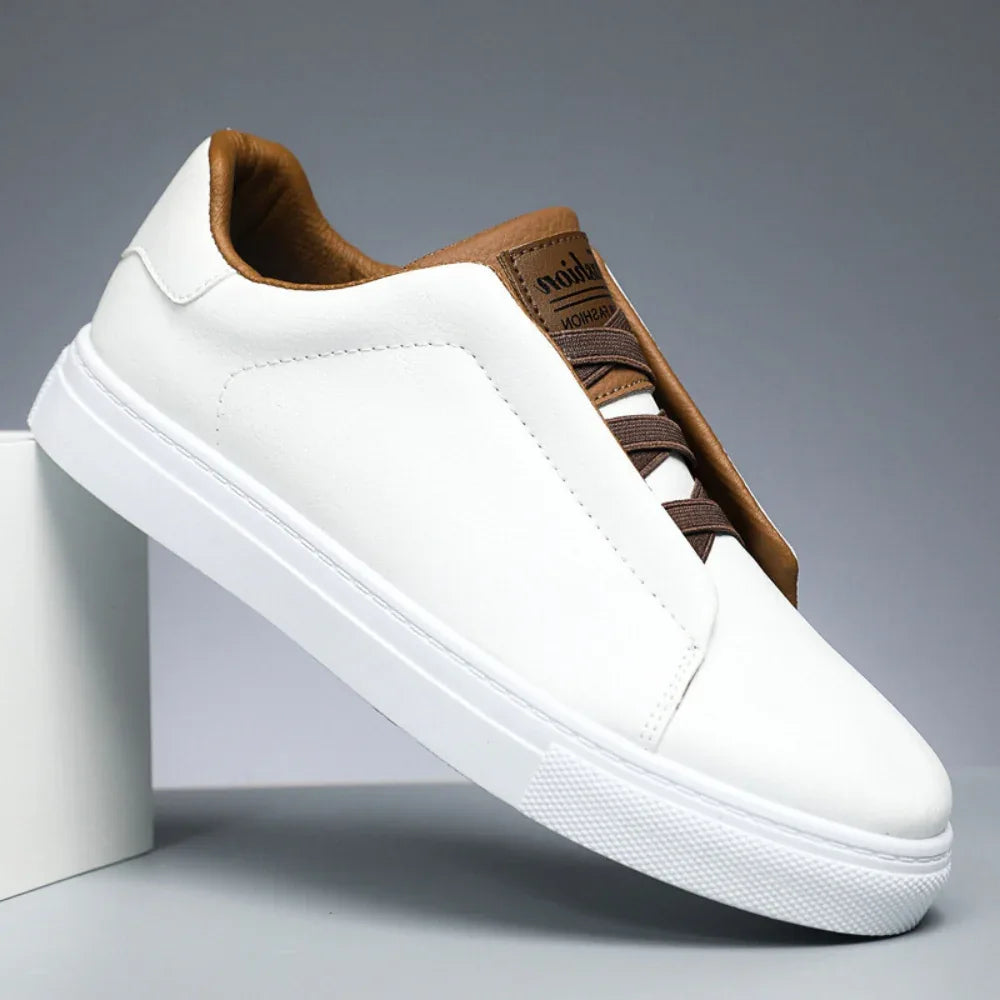 Tênis Harborline de Couro – Branco