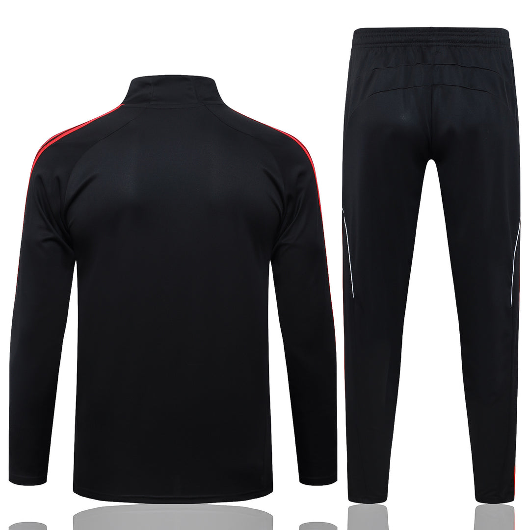 Conjunto Treino Liverpool 25/26 - Preto/Vermelho