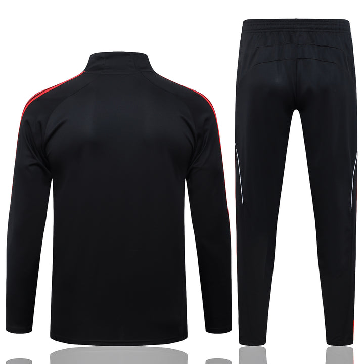 Conjunto Treino Liverpool 25/26 - Preto/Vermelho