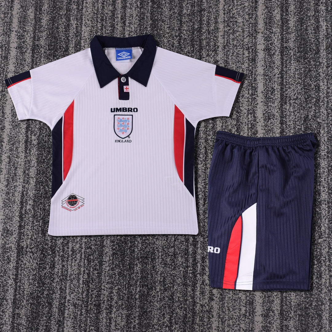 Camisa Retrô Inglaterra 1998 Home Infantil – Belt Sports