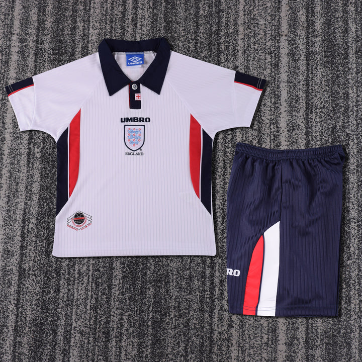 Camisa Retrô Inglaterra 1998 Home Infantil – Belt Sports