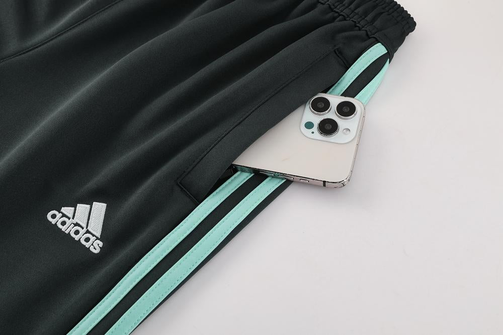 Conjunto Adidas - Cinza/Verde Água