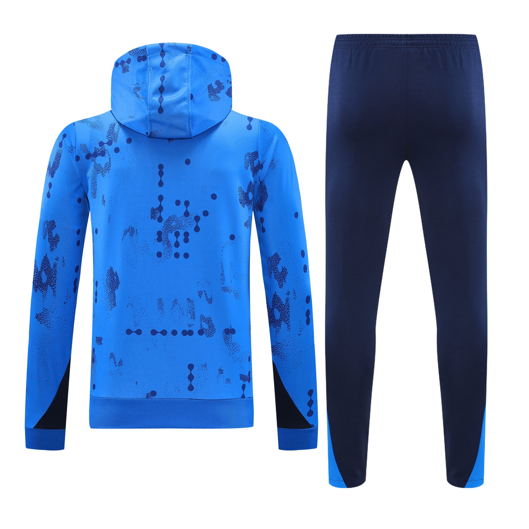 Conjunto Chelsea 2024/25 Azul Claro II - Capuz