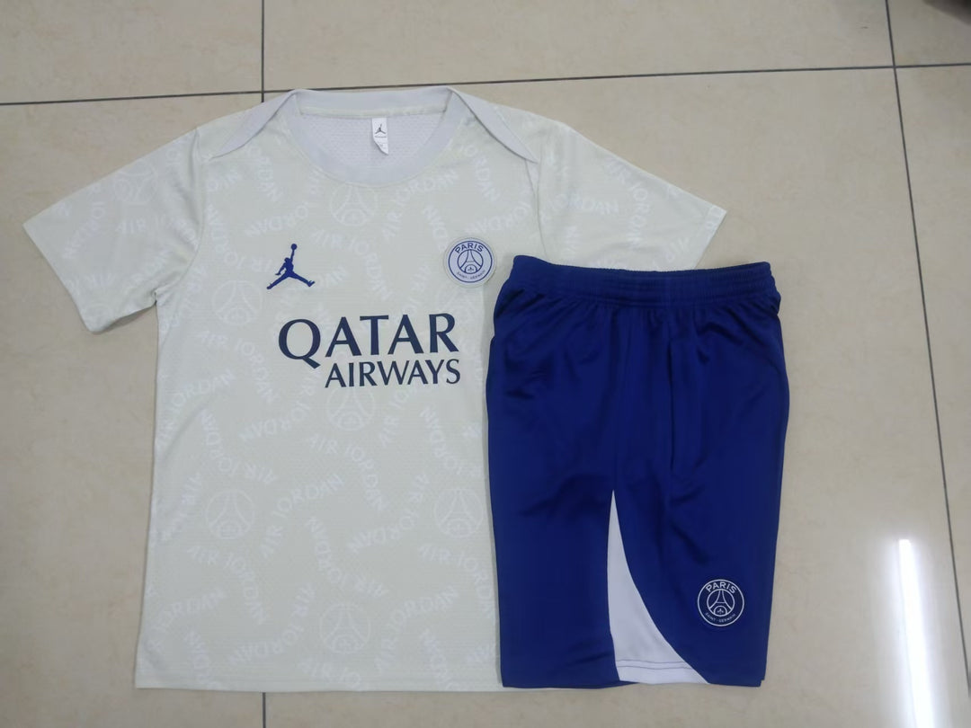 Kit Treino PSG 24/25 - Branco