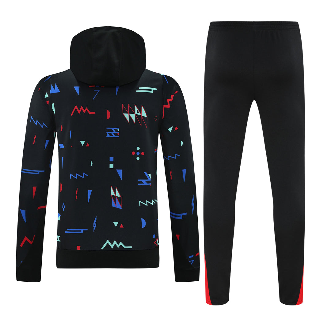 Conjunto Portugal 2024/25 Preto II - Capuz