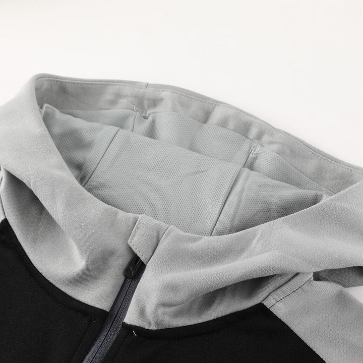Jaqueta Puma Tech Fleece - Preto/Cinza