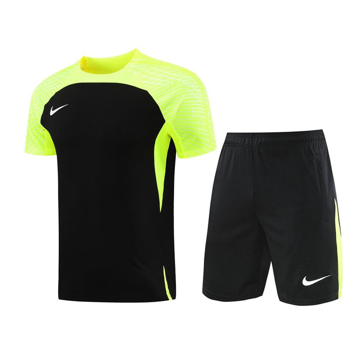 Kit Nike - Preto/Verde Neon