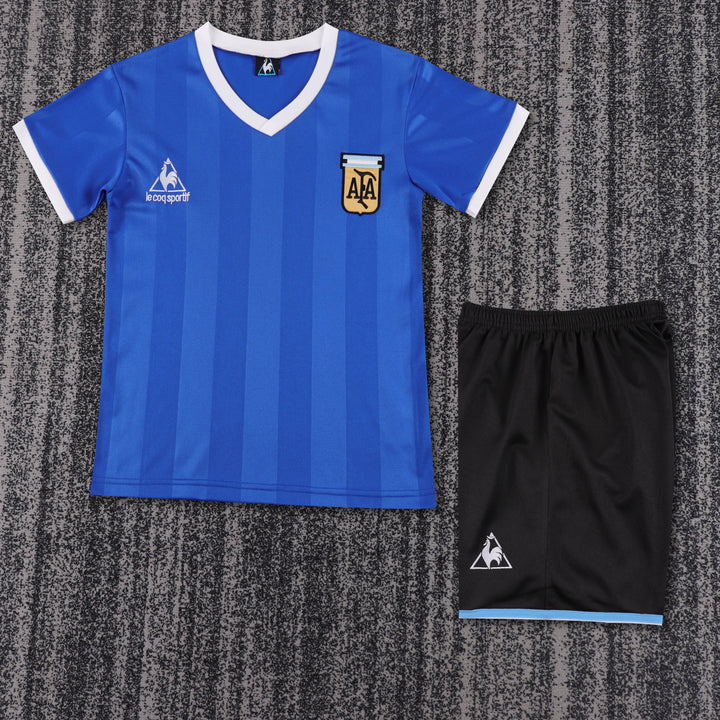 Camisa Retrô Argentina 1986 Away Infantil – Belt Sports