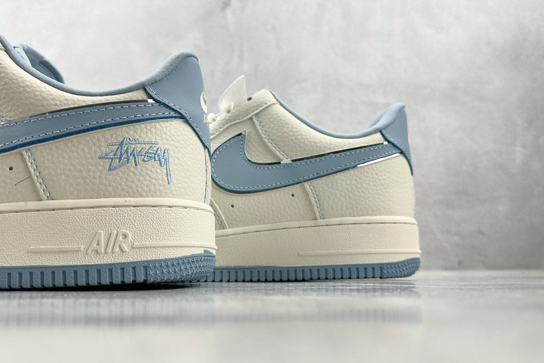 Nike Air Force 1 Louis Vuitton – Azul Claro/Branco