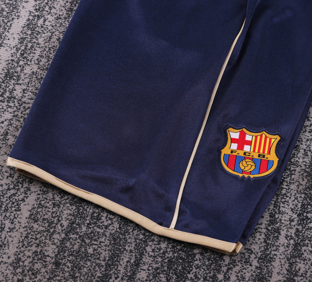 Camisa Retrô Barcelona 2001/02 Away Infantil – Belt Sports