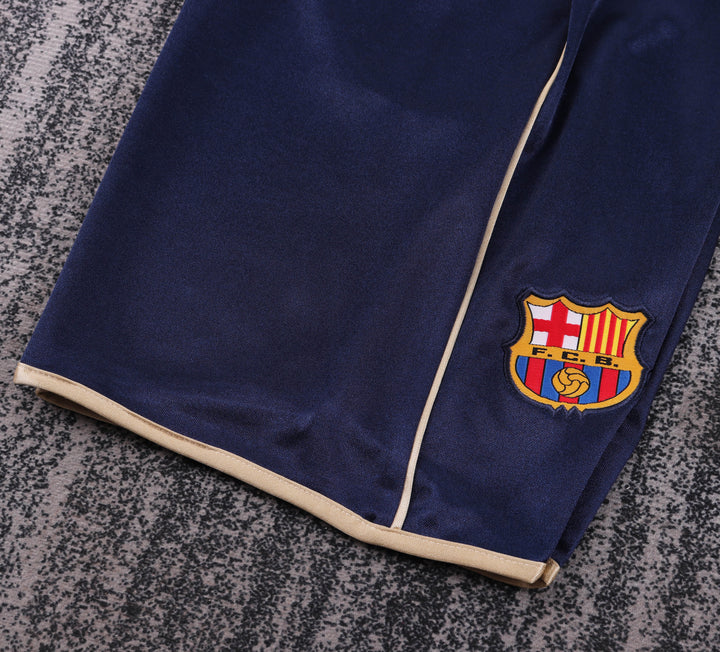 Camisa Retrô Barcelona 2001/02 Away Infantil – Belt Sports