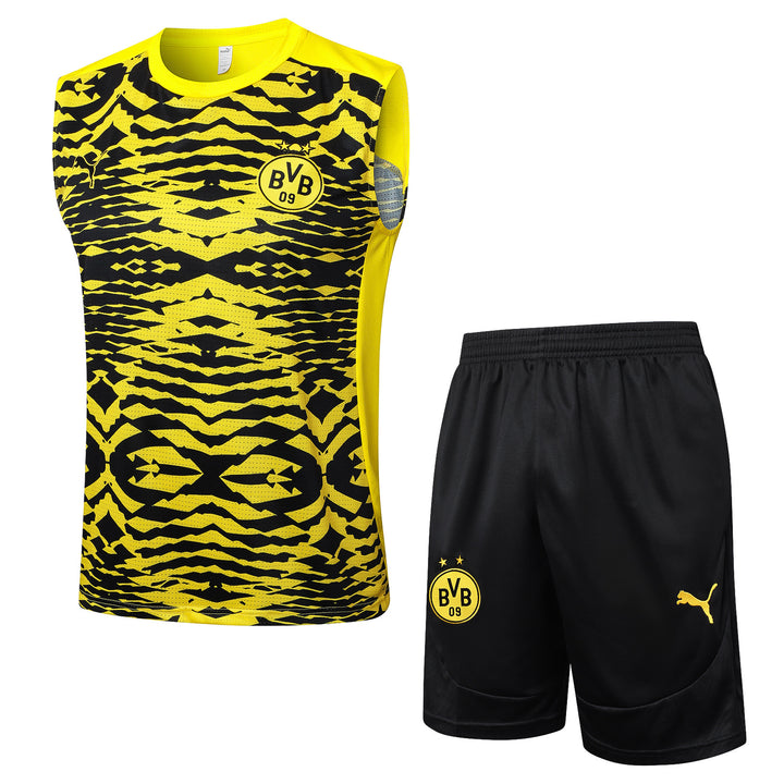 Kit Regata Borussia Dortmund 24/25 - Amarelo/Preto