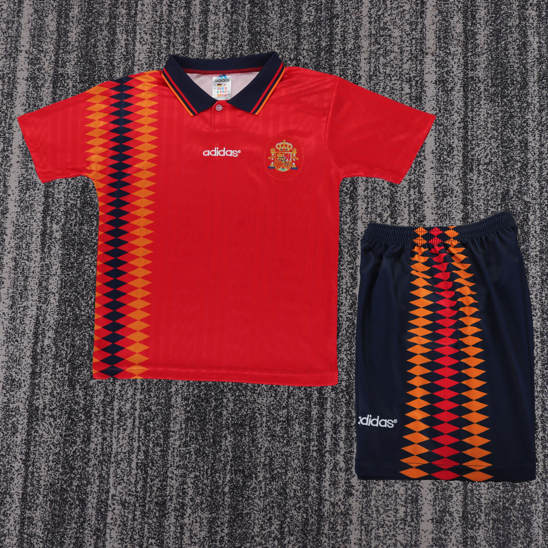 Camisa Retrô Espanha 1994 Home Infantil – Belt Sports