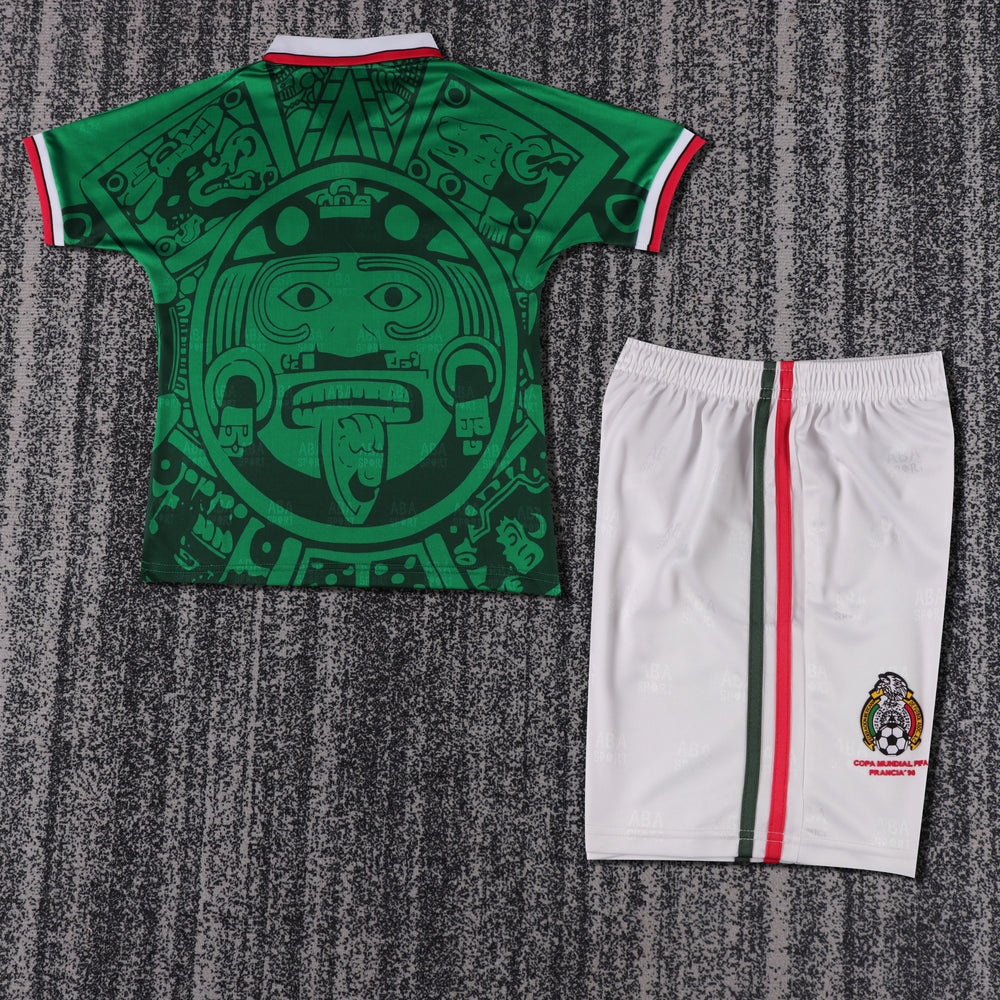 Camisa Retrô México 1998 Home Infantil – Belt Sports
