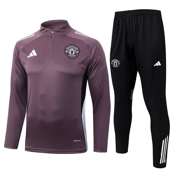 Conjunto Treino Manchester United 25/26 - Vinho